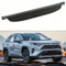 Auto Einziehbarer Netze Laderaumabdeckung Kofferraum Hutablage für Toyota RAV4 RAV-4 Hybrid 2019-2023