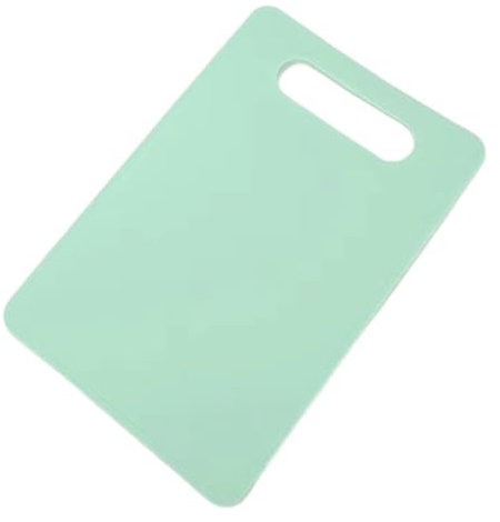 HESHUYAN Schneidebrett Küchenwerkzeuge Multicolor Leicht zu reinigen rutschfeste Kunststoff-Schneidebrett Schneideblock Matte Werkzeug Küche Kochbedarf Cutting Board(Mint Green)