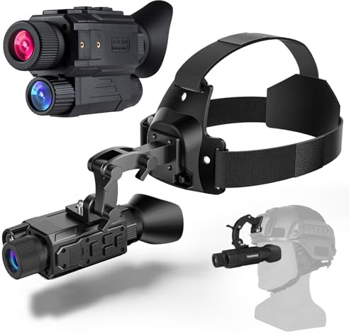 YUANZIMOO Head-Mounted Night Vision Monocular Digital Infrared Monocular