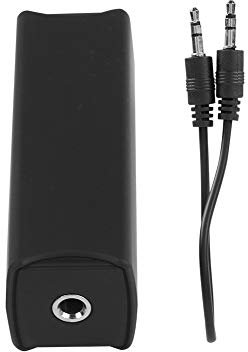 Geräuschisolator, 3,5-mm-Erdungsschleifen-Geräuschisolator, Audio-Geräuschfilter für Heim- / Auto-Stereoanlagen zur Beseitigung störender Geräusche, die durch Erdungsschleifen verursacht werden