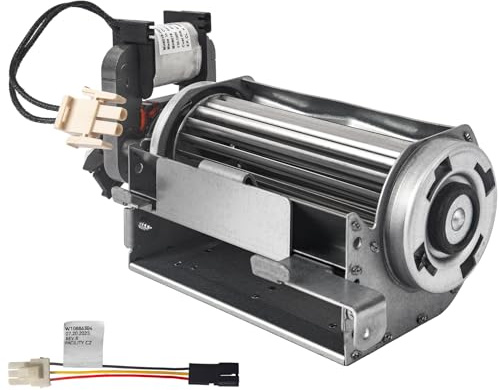 [2026] W11107275 Cooling Fan Compatible with Whirlpool JennAir KitchenAid Range Oven, Blower Motor Replacement Part W10162259 W10780482 W10842388 W10860981 PS12347171 AP6278015 EAP12347171 4546036