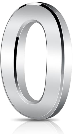 Números de puerta, números de buzón 3D de 7,6 cm, impermeables, números de dirección, números de casa, calcomanías de números de calle, buzones de correo, habitaciones de hotel, calcomanías de números