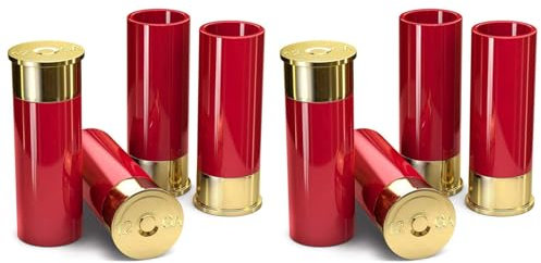 rieder 8 vasos de chupito de tequila de calibre 12