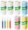 6 Rolls Mini Printer Sticker Paper Roll, 57 X 25mm Mini Printer Paper, Thermal Printer Sticker Roll, Mini Printer Sticker Paper Roll, for Kids Camera Self-Adhesive Mini Photo Printer Paper Roll