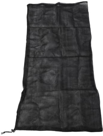 Sac en Filet de Rechange pour Déchiqueteuse à Bois de 48 Pouces, Sac de Collecte en Nylon Robuste pour Déchiqueteuse à Feuilles 24x48, Facile à Installer avec des Verrous à