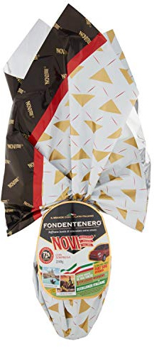 Novi Uovo di Cioccolato Fondente Nero, 210g