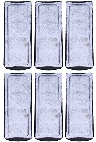Teror Filtro in Cotone, 6 Pezzi Filtro per Acquario Filtro in Cotone di Ricambio Accessorio per filtri a Parete per acquari