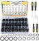 WINSTECK 1290 PCS 24 Size Rubber O Ring Assortment, Universal Pressure Washer O Ring Set with Pick & Hook Kit for Hose, Faucet, Automotive, Air and Gas Sealing Repair