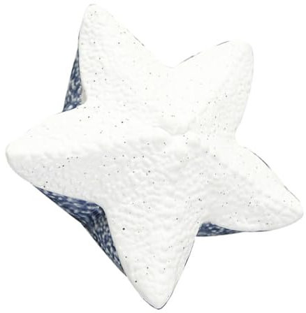 LIFKOME 2pièces Boîte à Bijoux Céramique De Style Marin Avec Couvercle Organisateur Élégant Pour Colliers Boucles Oreilles Et Petits Accessoires Décoration De Bureau Pratique Et