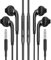 Wired Headphones In Ear Earphones with 3.5mm Jack (2Pack) for Compatible for Samsung Galaxy Gaming Headset with Microphone for Phone Laptop PC Android Mobile Noise Cancelling Corded Stereo S6-ej