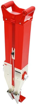 CLEADONG Plantador automático, máquina de salpicar, manual para jardín, metal, precisión, vegetales, plantador manual, ajustable, para semillas como maíz, puerro, espinaca, zanahorias