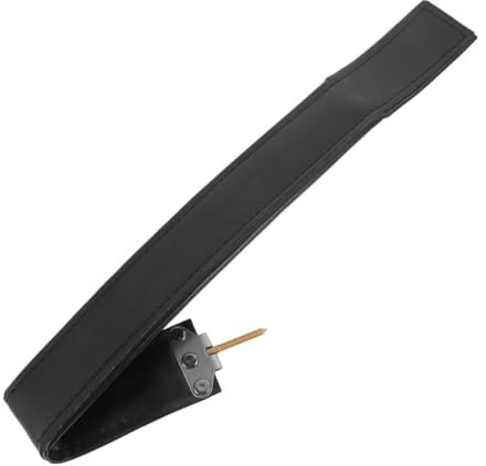 DRESSOOS Linksseitiger Leder-handgurt Bass Knopfakkordeon Robust Und Verschleißfest Stilvolles Zubehör Für Professionelle Und Anfänger Musiker