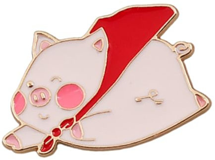 Pocoiau Animal Metal Brosche Flying Pigs Themat