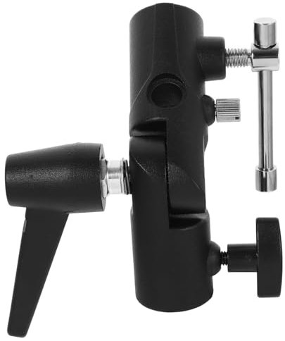 NUOBESTY Soporte De Flash con Abrazadera De Soporte De Fotografía Portátil y Duradero Compatible para Estudio y Exterior
