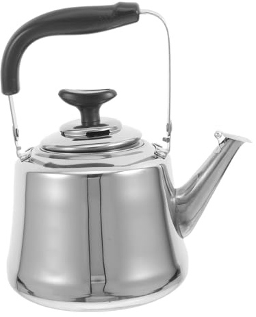 Cabilock Bouilloire Acier Inoxydable avec Sifflet Compatible Induction et Gaz Résistance Thermique pour Maison et Restaurant Pratique pour Thé