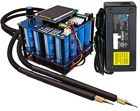 1600F punktsvetsare DIY kondensator pulspunktsvetsmaskin 18650 batteripaket svetskontroller svetsverktyg