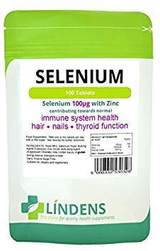Lindens Selenium 100mcg w/Yeast & Zinc 3-Pack 300 Tablets Powerful Antioxidants