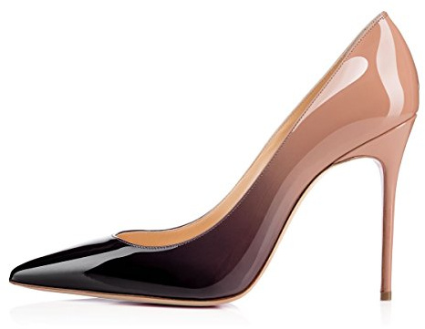 EDEFS - Donna Dégrader Scarpe - Stiletto Pumps - Scarpe con Tacco Donna - Gradient - Taglia EU44