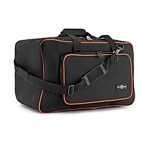 gear4music Padded Bag for 4 Par Can Lights with Strap