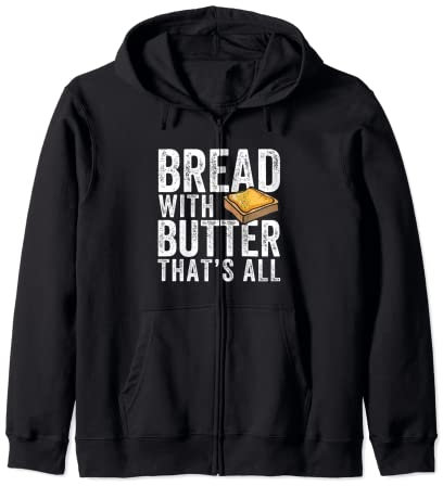 Moule à pain amusant avec du beurre Sweat à Capuche