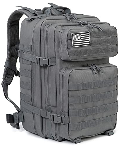 QT&QY 45L Militärischer taktischer Rucksack Crossfit Bundeswehr Rucksäcke für Männer Molle Armee Angriff Tagesrucksack 3 Tage Bug Out Go Tasche Trekking Wanderrucksack