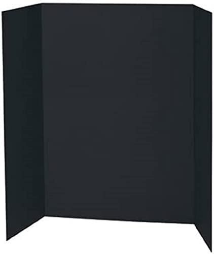 Protectafile Högkvalitativ svart tredelad spotlight skum presentationstavla 840 x 594 mm (A1-A2) för visning av konstverk och projekt (2)