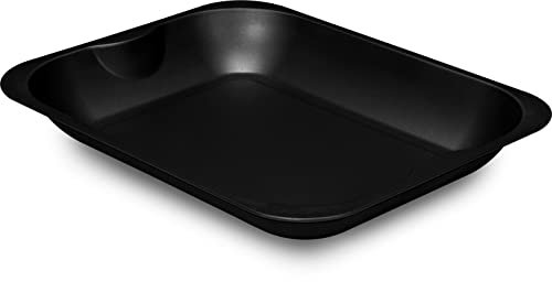 FORMEGOLOSE, Fuente para asar 28x35 cm, Acero con revestimiento antiadherente, Negro