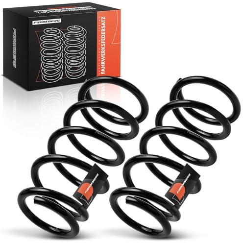 Frankberg 2x Muelles de Suspensión Eje trasero Compatible con Civic VII Hatchback EP EU EV Compacto 2001-2005 Replace# 52441S5AA22