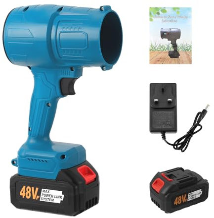 Small Cordless Leaf Blower,38000RPM Portable 21V Battery & 1 Fast ChargeLeaf Blower,Handheld Electric Blowing for Home Cleaning Leaf Blowing, Car, Garden, Corner Dust Cleaning