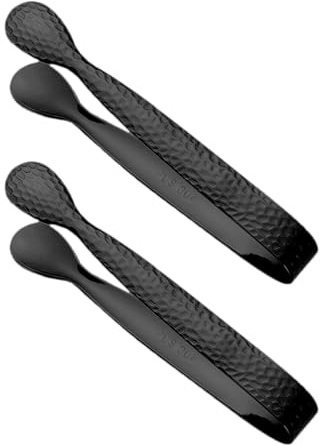 Pinze per zucchero, piccole, in acciaio, per antipasti, fette di limone, bevitori di tè, amanti del caffè, panettiere, ristoranti, hotel, club, tavolo da pranzo e dessert