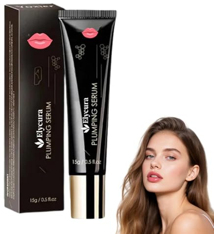 Elycura Sérum Repulpant Lèvres,Plumpify Plumping Serum Oil,Lip Plumper,Plumpify Lip Oil,Huile à lèvres hydratante,Réduit les Ridules,Hydratante et Non Collante (1)