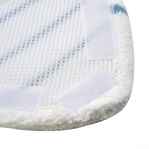 Mikrofaser-Wischpads für CLEANmaxx Dampfreiniger, 28,5 x 19,5 cm, Ersatztücher, waschbare und wiederverwendbare Bodenreinigungspads für Sm, 2 Stück