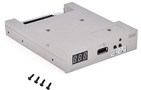 Diskette, 5-V-DC-USB-Diskettenlaufwerk SFRM72-FU-DL-Diskettenleser USB-USB-Flash-Diskettenlaufwerk Geeignet für Korg Roland Electric Organ mit 720-KB-Diskettenlaufwerk