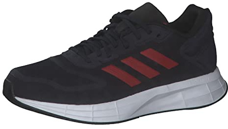 adidas Hombre Duramo 10 Shoes, Legend Ink / Scarlet / Cloud White, 44 2/3 EU