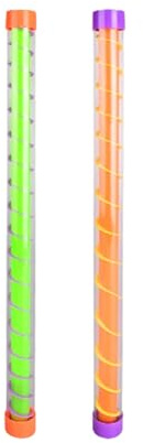 perfk 2 uds tubo de gemido fabricante de ruido novedad hacer sonido divertido juguete de broma tubos de sonido juguetes para recuerdos de fiesta, Espiral