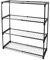 DIVCHI 4-Tier Garden Storage Shelves | Shelving Unit | Greenhouse Shelf | Shed Rack | Plant Racks | Garage Racking | Green House Staging - Easy No Tool Assembly (Pack Of 1) (Flower Pots Not Included)