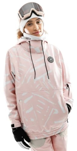 SIROKO - Veste de Snowboard pour Femme W1-W Lapland - M - Rose