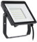 PILA Projecteur LED d'extérieur, 50 W, non dimmable, lumière blanche neutre (4000 K), 4750 lumens, optique symétrique en verre trempé, aluminium, IP65, IK06, classe I, 35 000 h vie utile, câble 60 cm