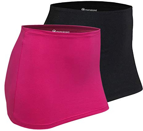 mama band - Calentador de riñón doble para mantener el área de los riñones y la cadera caliente | Extensión de camiseta., M/XL