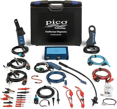 Pico Technology PicoScope 4225A - Osciloscopio de Diagnóstico Automotriz, 2 Canales, USB, PC, Kit Estándar de 2 Canales, PQ177, en Maletín
