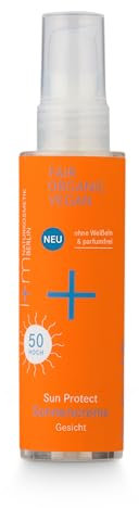 i+m® Sun Protect LSF 50 · BIO Sonnencreme für das Gesicht · Bisabolol & Vitamin E · Mineralischer Zink UV Schutz · Vegan, Naturkosmetik · 50ml