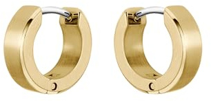 BOSS Jewelry Orecchini a cerchio da uomo Collezione ODELL in Oro Giallo - 1580655