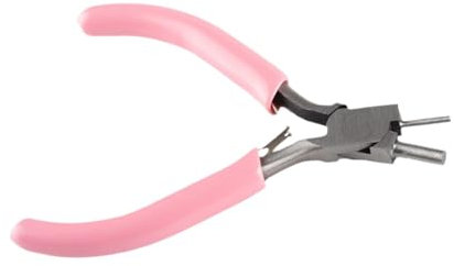 Oshhni Bügelzange für Draht, Schlaufenzange mit Komfortgriff, Mehrzweck-Schmuckzange, Schmuckzange für die Drahtumwicklung