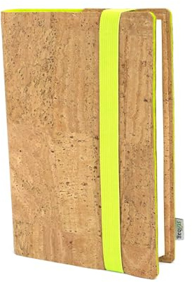 Stilbag Buchhülle aus Kork und Woolfilz | Passgenau angefertigt Buchschutz | Gotteslobhülle mit Namen | Personalisierte Buchhülle