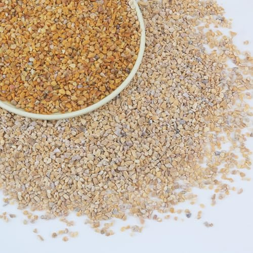 Mulctun 5Lbs Aquarium Gravel, 1/5 Fish Tank Gravel, Succulent Cactus Rocks for Plants Indoor Outdoor, Pea Gravel for Landscaping Vases, Terrarium,Top Dressing, Flower Pots