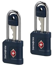 Samsonite TA Revolution – TSA Key Lock (Set of 2), Secure Luggage Lock for Suitcases & Bags, Blue (Midnight Blue)