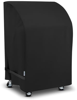 SunPatio 2 Burner Gas Grill Cover 32 inch, Heavy Duty Waterproof Small BBQ Grilling Cover, Compatible for Weber Char-Broil Nexgrill and More Grills with Collapsed Side Tables, All Weather Protection