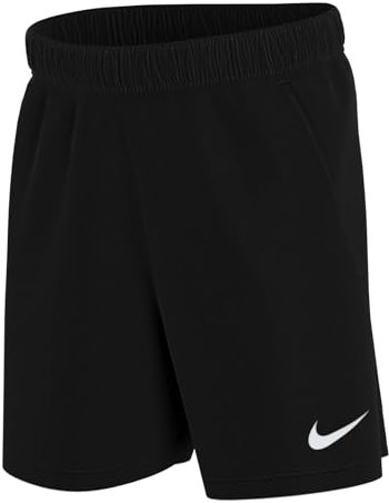 Nike Unisex Kinder Y Nk Flc Park20 Kz Shorts, Black/White/White, 12-13 Jahre EU
