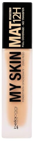 bellaoggi MY SKIN MAT 12H-Fondotinta mat-COOL NUDE, 30 ml