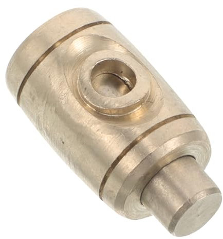 ERINGOGO Trumpet Water Key Press-type Valve in White Brass, Small Size Repair Part for Trumpet Maintenance and Valve Repair Accessories